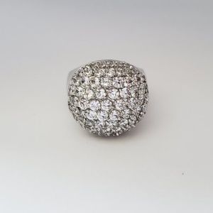 CZ Dome Statement Ring 9